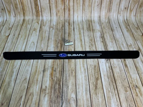 Наклейка на задній бампер карбонова Subaru на всі моделі, також інші марки автомобілів