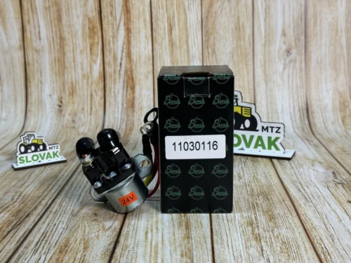 Додаткове реле втягуєче редукторного стартера, з модифікацією на стартер з Додатковим реле. 24в 5 квт