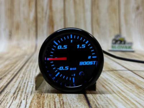 Прилад вказівник тиску турбіни (5207) стрілочний 1818 LED діодний Ø52мм датчик автомобільний