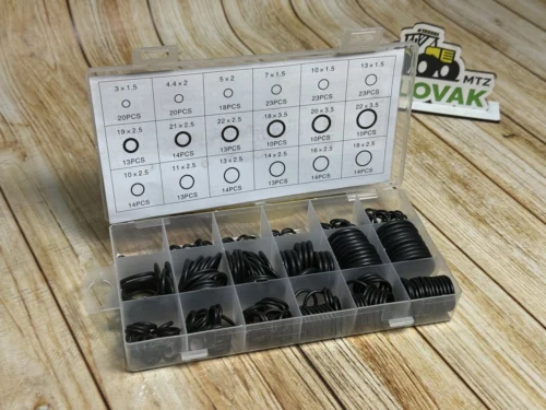 Гумові ущільнювальні кільця 279 шт. різні розміри