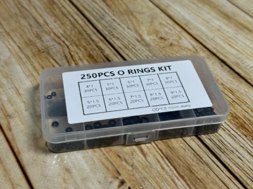 Гумові MINI ущільнювальні кільця 250 шт. різні розміри