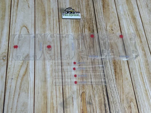 Захисна плівка під дверні ручки авто SUZUKI (к-т 8 шт)