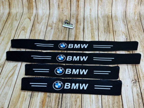 Захисна плівка BMW 5D із вуглецевого волокна самоклеюча 4шт, 2х(60х7см)  2х(40х7см)