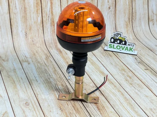 Світодіодна LED Мигалка з кронштейном, жовта на 3-режима на (12-24v)