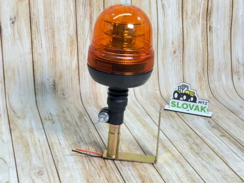 Світодіодна LED Мигалка жовта з кронштейном на 3-режима на (12-24v)