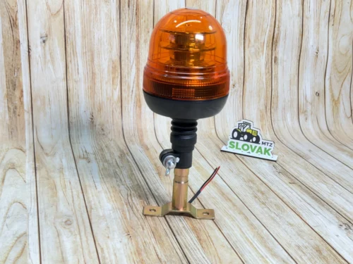 Світодіодна LED Мигалка жовта з кронштейном на 3-режима на (12-24v)