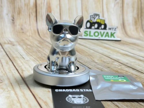 Ароматизатор повітря Bulldog сірий із головою, що хитається Бульдог