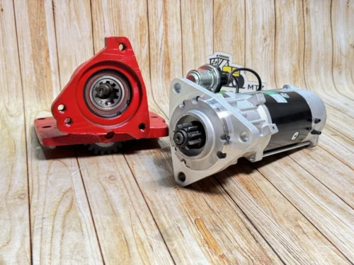 Стартер Slovak 24в 8.1квт та ПДМ (МТЗ, ЮМЗ, Т-150) (Один із найпотужніших комплектів, замість пускача)