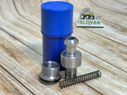 Клапан перепускний шестигранний Р75-007 старого зразка розподільника Р-80 (з пружинкою/гумкою)