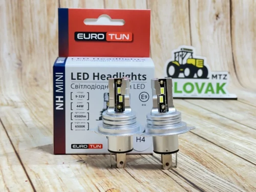 LED лампа NH-H4 44W EURO TUN 6500K (2 шт.) (9-32v 44w 4500lm 6500K)