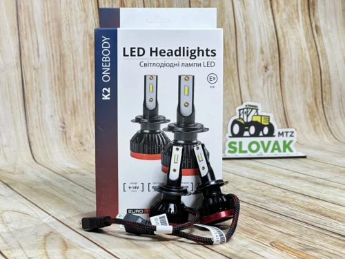 LED лампа К2 H7 50W Euro Tun 6000K (2 шт.) (9-18v 50w 8000lm 6000K)