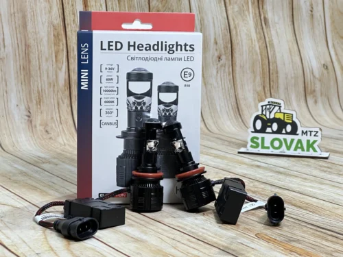 Лампи LED NL19-H11  Лінзована лампочка ( 60Вт, 10000Лм, 6000К, 9-36v, Цоколь H11)