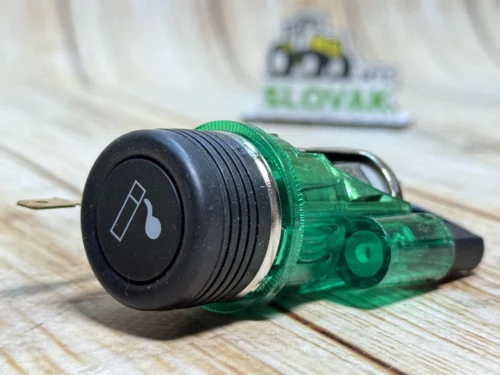 Прикурювач універсальний у зборі (CarLife) 24V (EURO з підсвіткою)