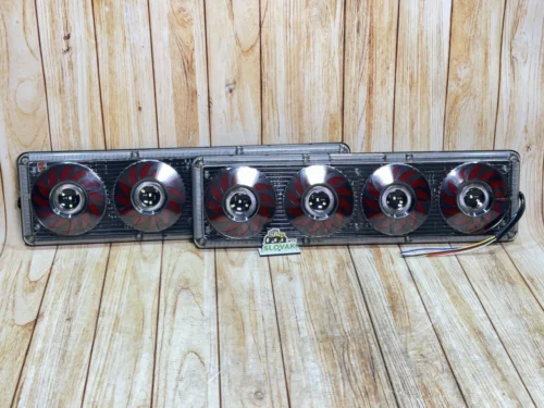 Ліхтар LED задній 12-24V до Автомобільної техніки, вантажівок, 46х13см (Біжучим Поворотник) NEW
