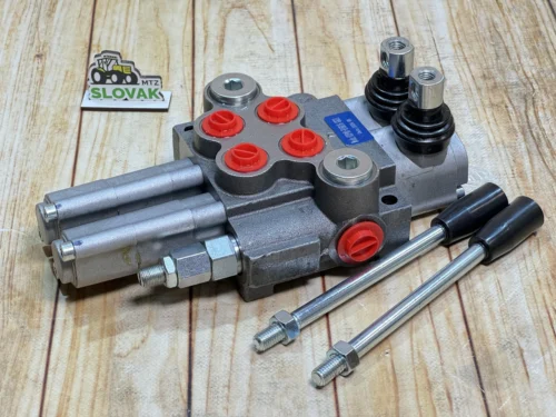 Гідророзподільник Р40-2-ST7D6 2 секційний, плаваючим режимом, вгору - вниз та фіксацією.