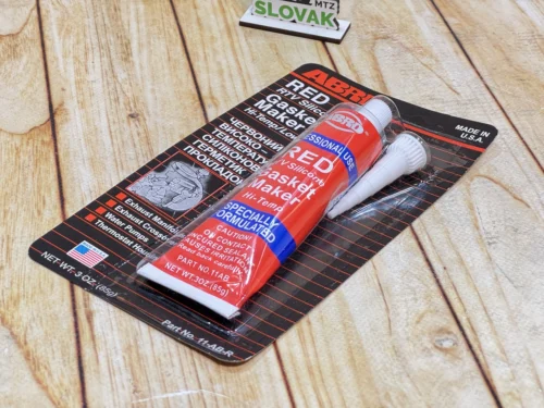 Герметик прокладок Abro 85гр великий червоний AB-11