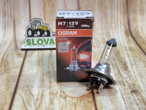 Автолампа OSRAM PLUS H7 55W 12V (Super +30%)