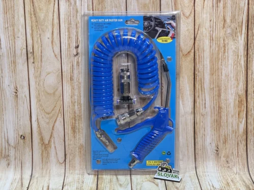 Пістолет продувний та Шланг 5-метровий, спіральний поліуретановий