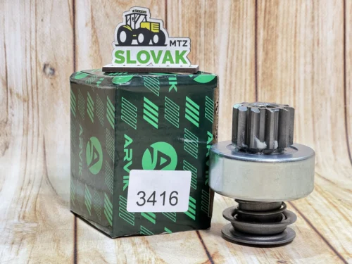 Привід стартера МТЗ, ЗИЛ БИЧОК Д-240, 243, 245 (Z=10, стартер 7402) (бендекс) (пр-во ARVIK)