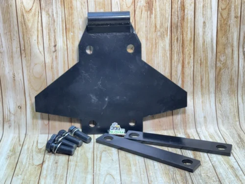 Кронштейн посилення осі навішування МТЗ на 1 вал з двома тягами та болтами