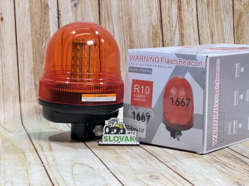 Світодіодна LED Мигалка жовта на 3-режима на (12-24v)