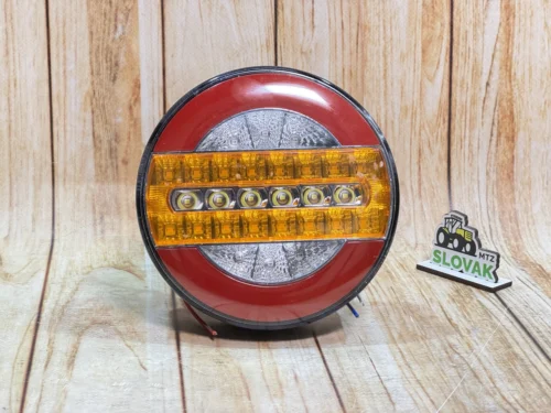 Ліхтар LED задній круглий, діаметр 135 мм,  товщина 44 мм  12/24V