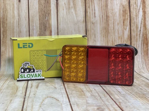 Ліхтар задній LED (12v) 3-три режими поворот, габарит, стоп сигнал. (24діода)