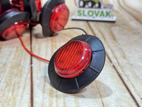 Габарит універсальний LED, підсвічування кабіни, червоний ліхтар Круглий (1.75дюйм) 4,4см