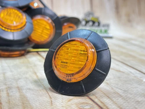 Габарит універсальний LED, підсвічування кабіни, жовтий ліхтар Круглий (1.75дюйм) 4,4см