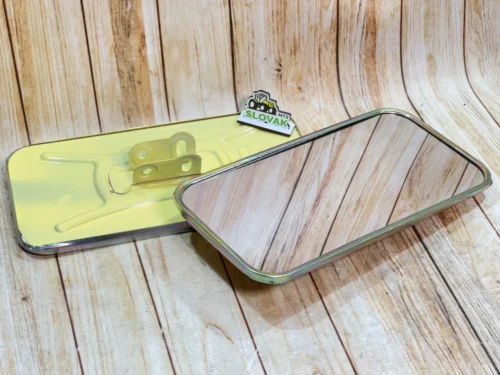 Зеркало зовнішнє ЗІЛ 130 плоске 300х150 (Металічний корпус)