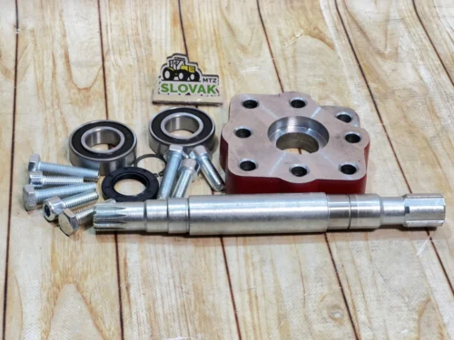 Комплект для установки насоса дозатора на ГУР МТЗ (плита 26мм)