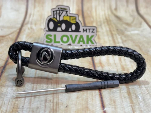 Стильний плетений брелок з логотипом Lexus колір Чорний