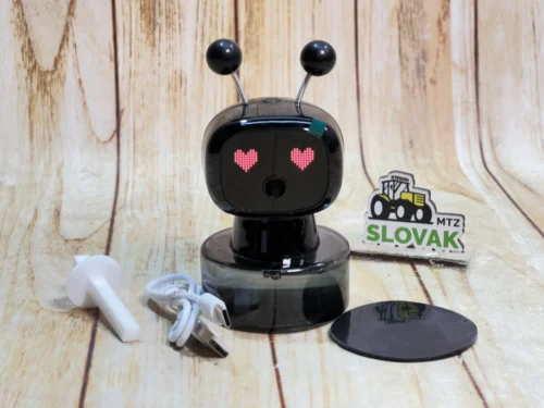 Розумний автомобільний ароматизатор Робот жучок телепузик з LED-анімацією та ефектом пари