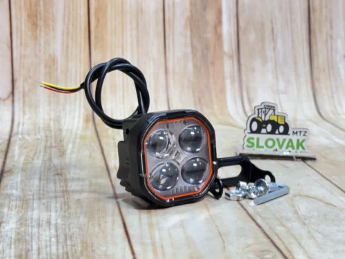 Світлодіодна лінза (фара) Leader 40W W/Y/R 12-24V