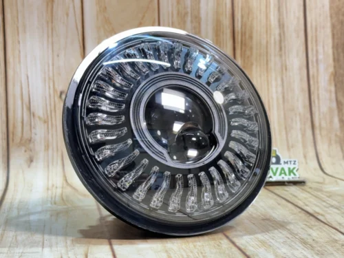 Світлодіодна бі-лінзова фара 5.75" з ДХО (ангельські очі), 90W (Ваз 2106 і багато інших моделей)