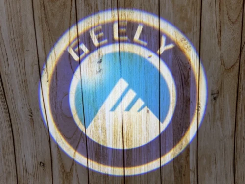 LED-проекція логотипу Geely логотип для дверей (універсальний комплект, 2 шт.)