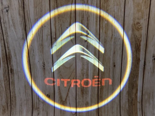 LED-проекція логотипу Citroen логотип для дверей (універсальний комплект, 2 шт.)