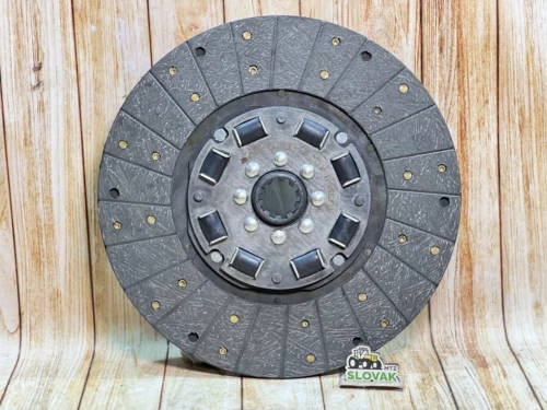 Диск зчеплення ведений на гумках Д-245.9 10 шліців 245-1601130-01 (Оригінал) (Безазбестовий усилений)