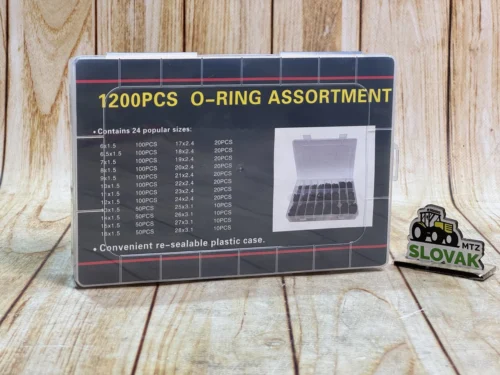 Набір ущільнювальних кілець O-Ring 1200 шт. / 24 розміри (в кейсі)