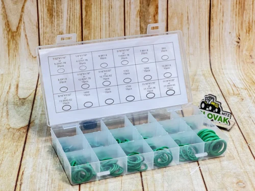 Набір зелених ущільнювальних кілець (Green O-Ring) — 300 шт. / 18 розмірів
