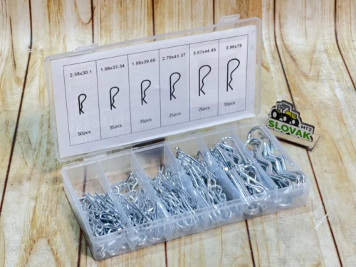 Набір шплінтів "волосинка" (Hairpin Cotter Pin) — 180 шт. / 6 розмірів