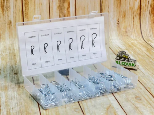 Набір шплінтів Hairpin Cotter Pin (R-type) — 110 шт. / 6 розмірів