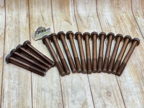 Комплект болтів кріплення головки довгий і короткий МТЗ 240-1002047 (12+4)