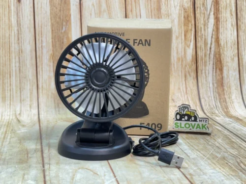 Складаний автомобільний вентилятор F409 (5357), одинарний, 10,5 см (5V)