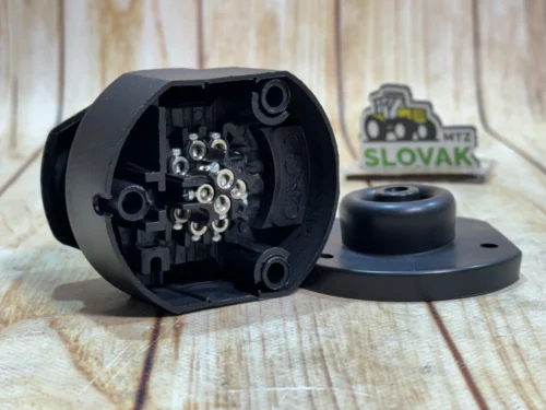 Розетка Fristom 13 PIN 12V пластикова з гумовим ущільнювачем (13 контактів)