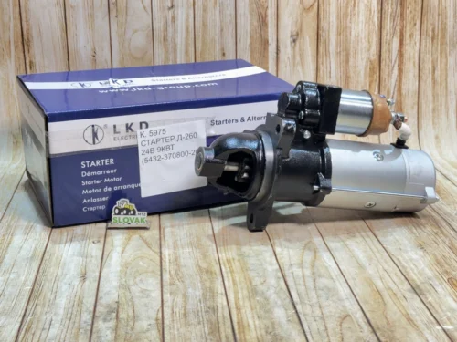 Стартер Д-260.7, Д-260.5, Д-265 24В 9кВт з додатковим реле (5432-3708000-20) LKD