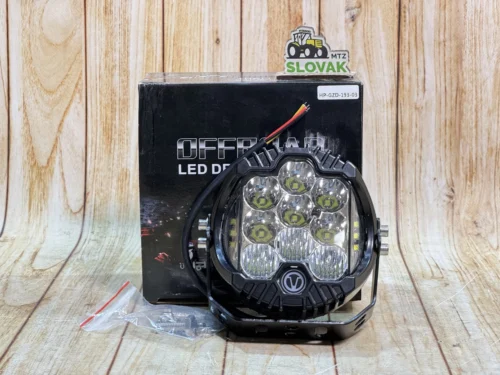 Фара LED Кругла 63W 6000K комбіноване світло (Ø12см * 5см) (SLstart) (1061)