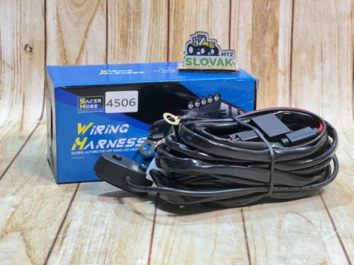 Проводка для LED балки з реле та кнопкою 12V/24V (2 режими) арт. 4506