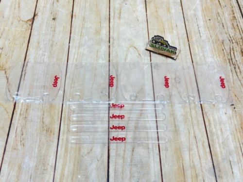 Захисна плівка під дверні ручки авто JEEP (к-т 8 шт)