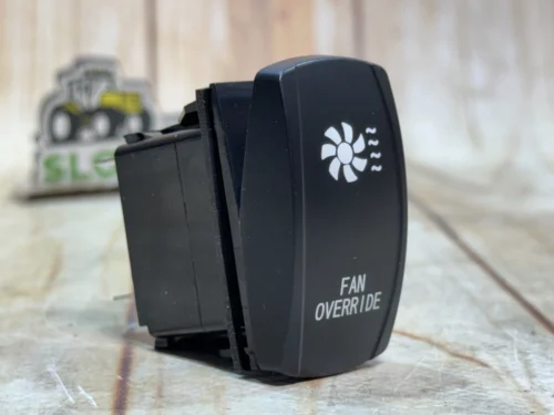 Кнопка FAN OVERRIDE – ручне керування вентилятором охолодження